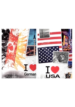 Teczka z gumką A4 UV Tray 1069 Countries