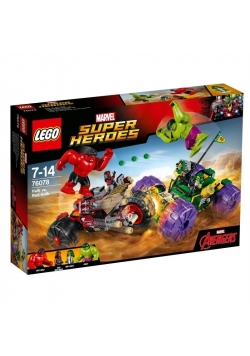 Lego SUPER HEROES 76078 Hulk kontra Czerwony Hulk