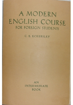 A Modern English Course For Foreign Students