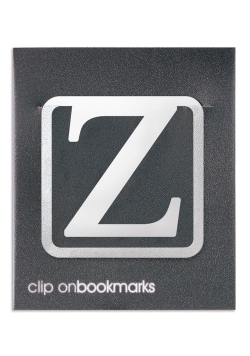 Metalowa zakładka - Litera Z Clip-on