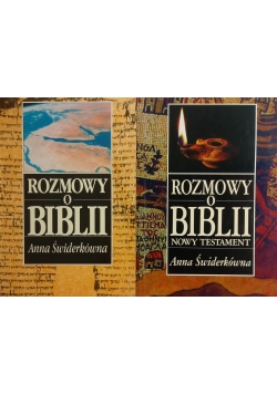 Rozmowy o Biblii ,zestaw 2 książek