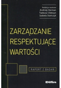 Zarządzanie respektujące wartości