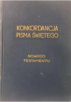 Konkordacja Pisma Świętego Nowego Testamentu
