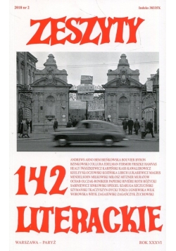 Zeszyty literackie 142 Nr 2