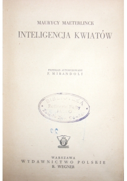 Inteligencja Kwiatów ,1948r.