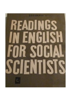 Readungs in English for social scientists