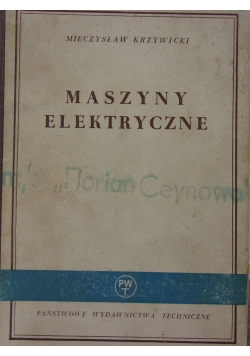 Maszyny elektryczne