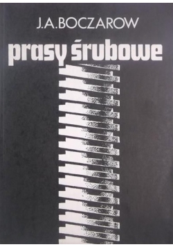 Prasy śrubowe