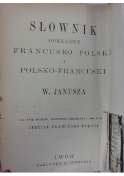 Słownik franusko-polski