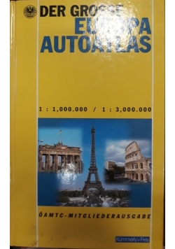 Der grosse Europa autoatlas