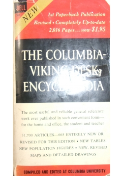 The Columbia- Viking Desk Encyclopedia