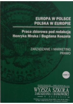 Europa w Polsce, Polska w Europie