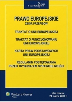 Prawo Europejskie. Zbiór przepisów