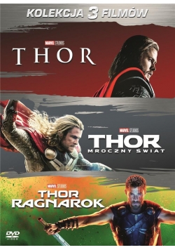 Trylogia.Thor: Thor/Mroczny świat/Ragnarok 3DVD