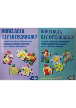 Korelacja czy integracja?, zestaw 2 książek