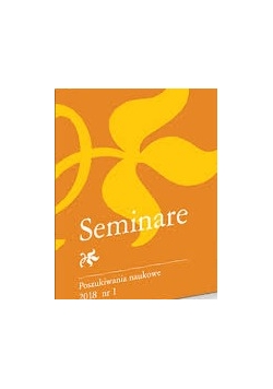 Seminare, nr 1