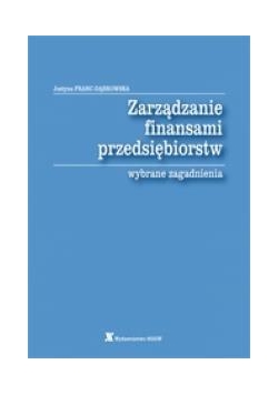 Zarządzanie finansami przedsiębiorstw