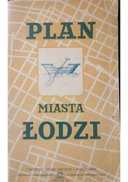 Plan miasta Łodzi