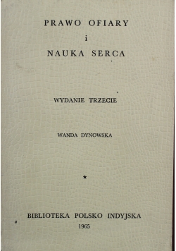 Prawo Ofiary i Nauka serca