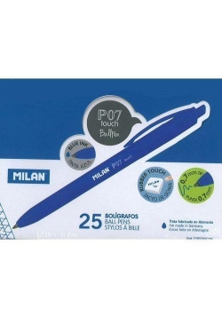 Długopis P07 Touch niebieski (25szt) MILAN