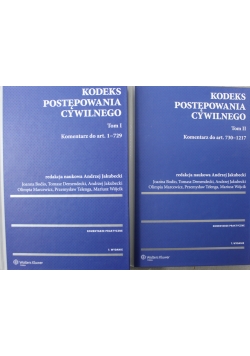 Kodeks Postępowania Cywilnego  2tomy