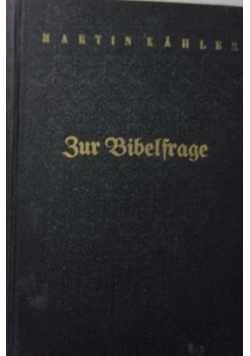 Fur Bibelfrage, 1937 r.