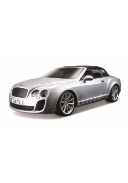 Bentley Continental srebrny 1:18 BBURAGO