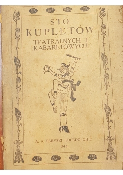 Sto kupletów, 1918r.