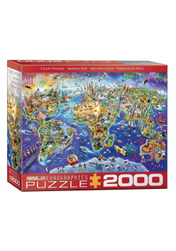 Puzzle 2000 Szalony świat