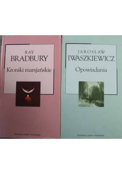 Opowiadania/Kroniki marsjańskie zestaw 2 książek