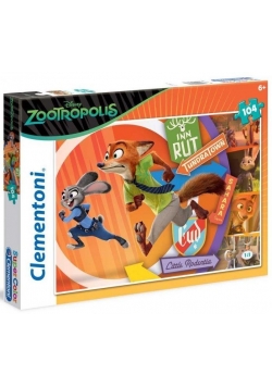 Puzzle 104 Zootropolis