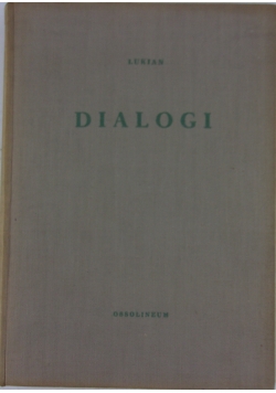 Dialogi, tom I