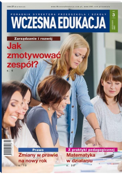 Wczesna Edukacja. Poradnik dyrektora 3/2021