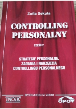 Controlling personalny część 2 strategie personalne