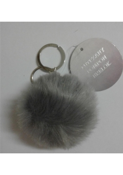 Brelok - Futrzany pompon