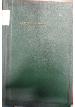 Dzieła Wincentego Pola, 1930 r.