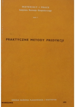 Praktyczne metody predykcji