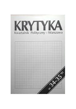 Krytyka kwartalnik