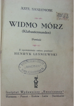 Widmo mórz , 1931 r.