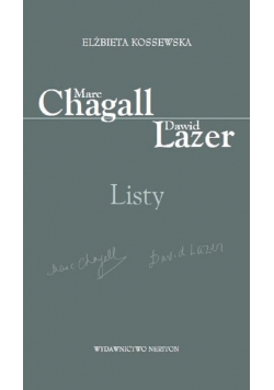 Marc Chagall-Dawid Lazer Listy