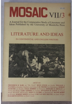 Mosaic VII/3 Literature and ideas