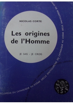 Les origines de l'Homme
