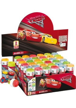 Bańki mydlane Cars 3 60ml (36szt)