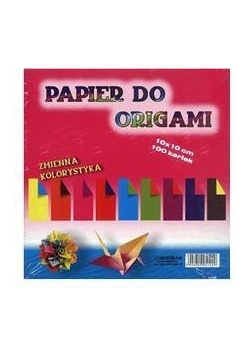 Papier do origami 10x10cm zmienne kolory