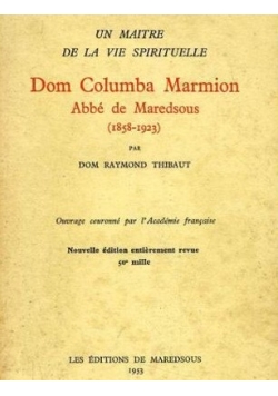 Dom Columba Marmion Abbe de Maredsous, 1936r.