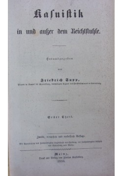 Kasuistik, 1856