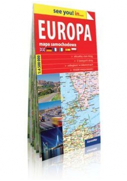 See you! in.. Europa. Mapa samochodowa 1: 4500000
