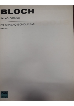 Per soprano e cinque fiati partitura, nuty