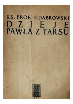 Dzieje Pawła z Tarsu