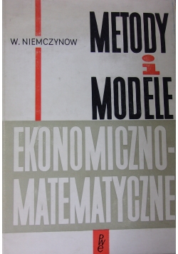Metody i modele ekonomiczno-matematyczne